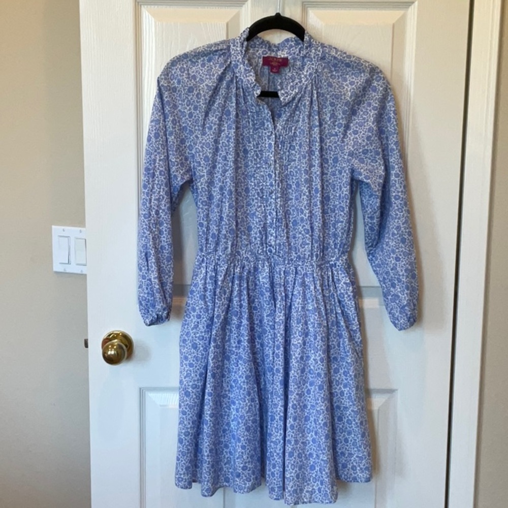 NWOT J Crew Liberty fabric dress Size S